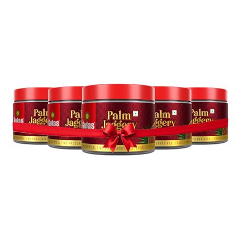 Gulas Palm Jaggery Powder, Set of 5 Pet,Total-850G – sunrajaoilindustries