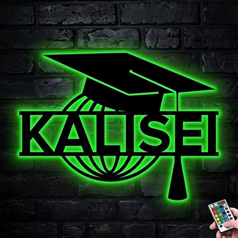 Buy Personalized Graduation Lamp Neon Sign Custom Dimmable Grad LED ...