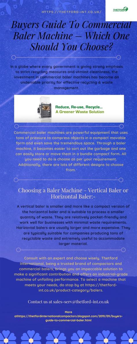 Buyers Guide To Commercial Baler Machine – Which One Should You Choose ...