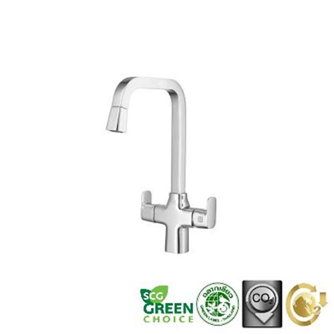 BIM objects - Free download! COTTO Kitchen faucet Aqua-Twins CT1109A ...