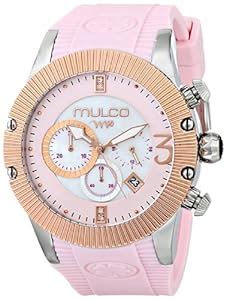 MULCO Unisex MW5-2828-813 Analog Display Japanese Quartz Pink Watch ...