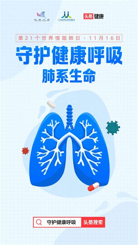 【世界慢阻肺日】咳、痰、喘？出现这3个症状，小心是慢阻肺！