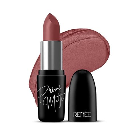Buy RENEE Prime Matte Lipstick - Spicy Cinnamon, Lightweight & Long ...
