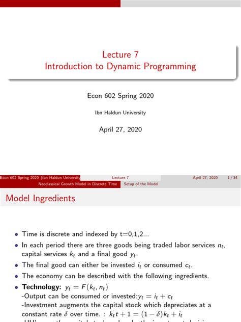 Recurrence Dynamic Programming 的图像结果