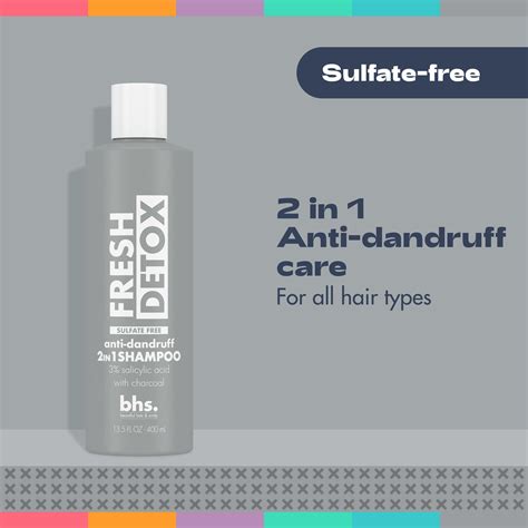 Beautiful Hair and Scalp Detox Anti-Dandruff 2-in-1 Shampoo for ...