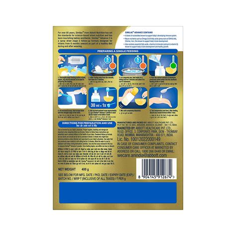 Similac Infant Formula Powder Stage 2 400g - Cureka