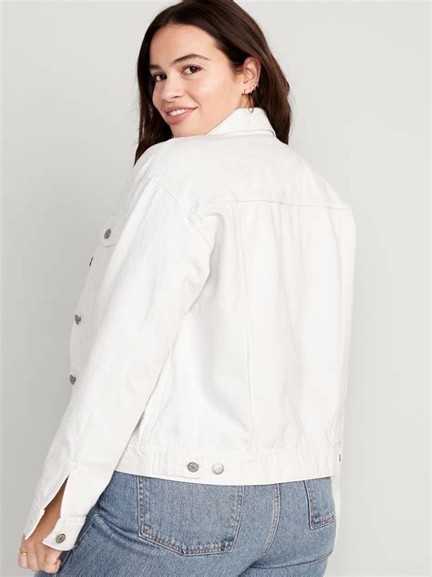 Classic White Jean Jacket | Old Navy