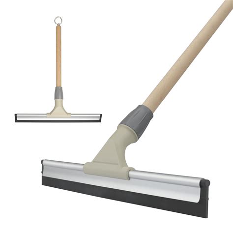 Amazon.com: Wellko Floor Squeegee, 14'' Rubber Squeegee Blade with 18 ...