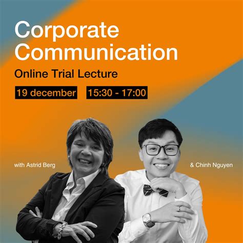 Join Our Trial Lecture for the Master in International Communication ...