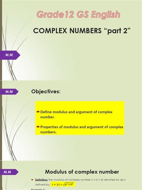 Image result for Complex Number II