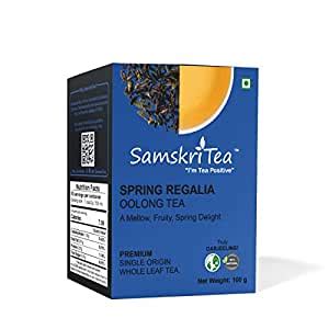SamskriTea Spring Regalia | Oolong Tea | Premium Single Origin Whole ...
