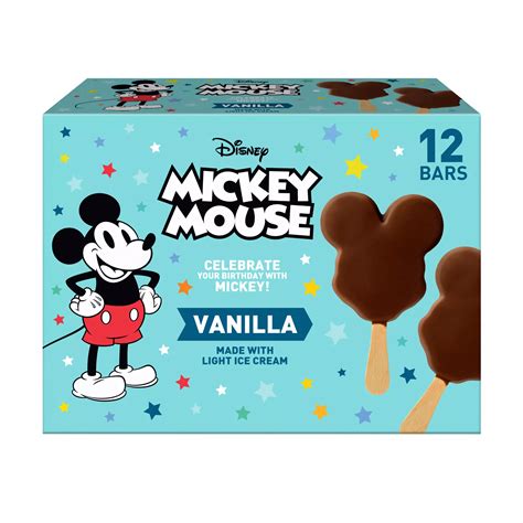 Mickey Mouse Ice Cream Bars, 12 ct. | BJ's Wholesale Club
