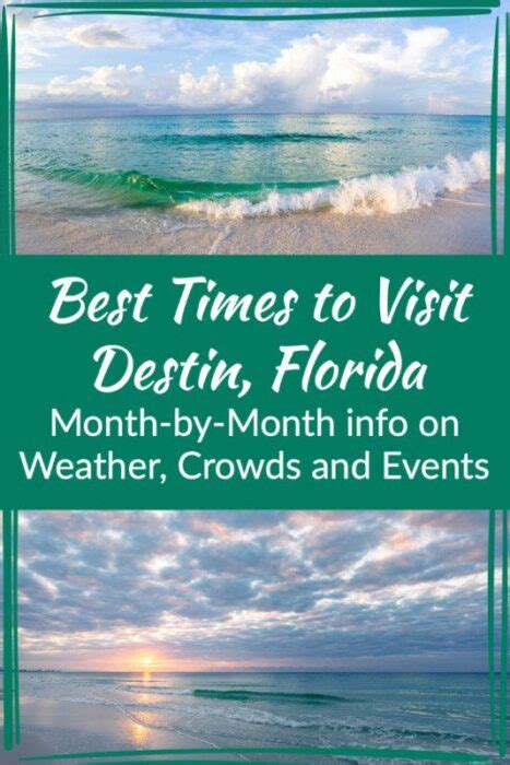 What Is the Best Month to Go to Destin Florida