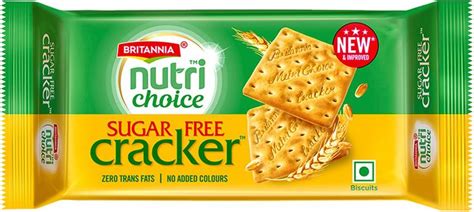 BRITANNIA NutriChoice Sugar free Cream Cracker Salted Biscuit Price in ...