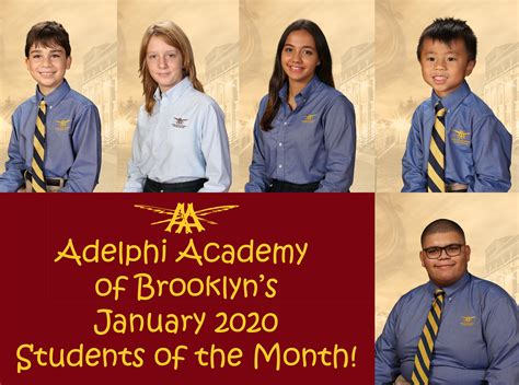 Get to Know Adelphi's January 2020 Students of the Month!