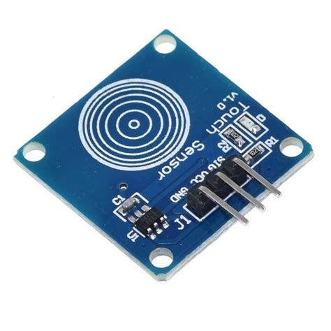 TTP223 - 1 Channel Capacitive Touch Sensor Module Blue Color
