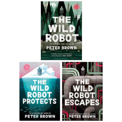 The Wild Robot Series 3 Books Collection (The Wild Robot, The Wild ...