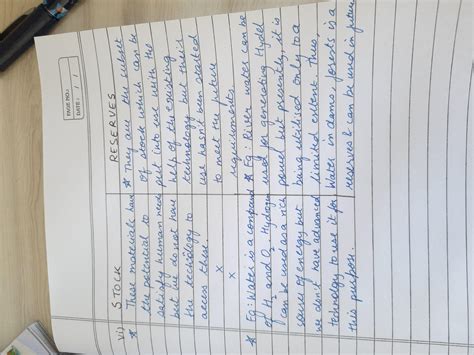 differentiate between stock and reserve - Brainly.in