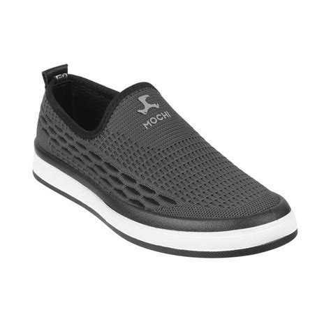 Buy Mochi Men Grey Casual Moccasin Online | SKU: 71-55-14-40 – Mochi Shoes