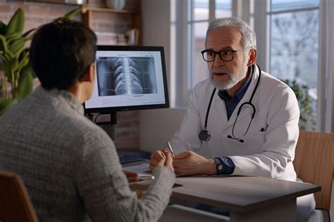 Doctor consulting with a patient in a virtual appo | Premium AI ...
