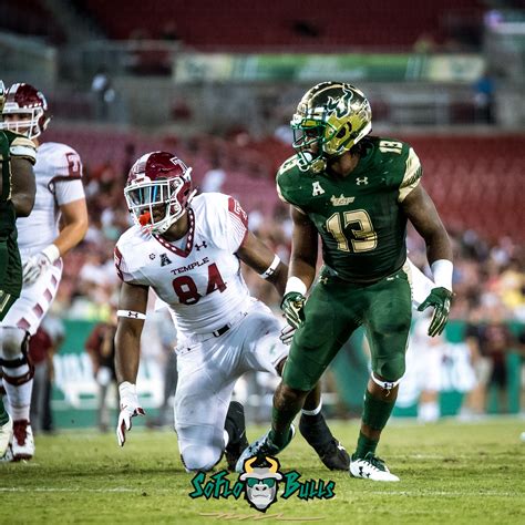 71 – Temple vs. USF 2017 – USF S Tajee Fullwood by Dennis Akers ...