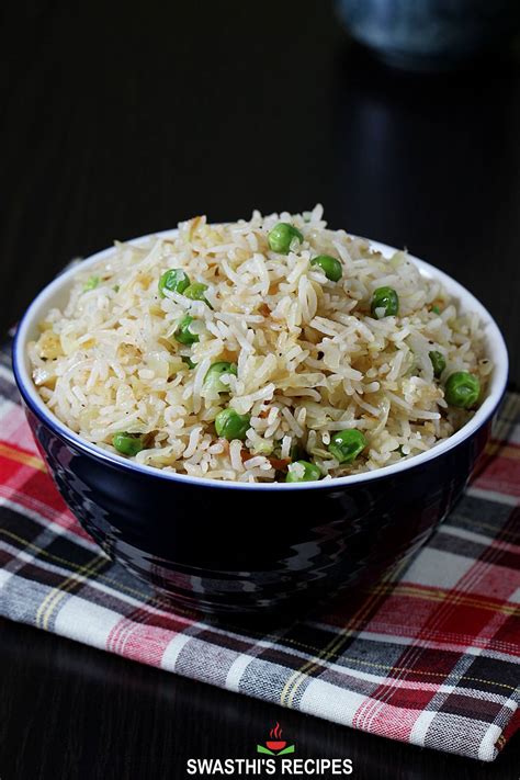 Cabbage Rice (Cabbage Fried Rice) - Swasthi's Recipes
