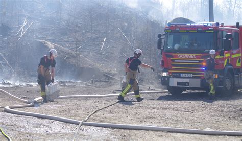 Skogsbrand mellan Tving och Nävragöl. - Linslusfoto - Blekinges mest lokala nyhetsmedia