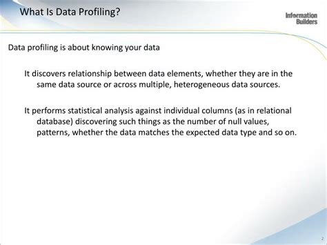 Image result for Data Profiling Techniques