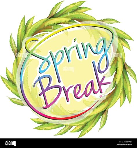 Clip Art Spring Break