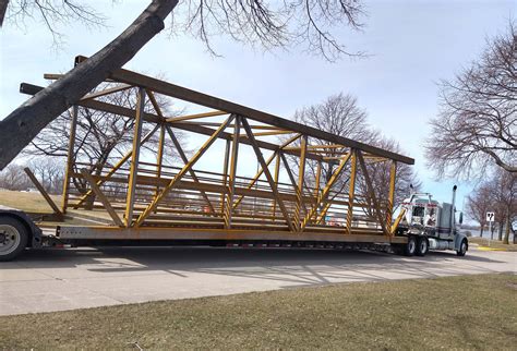 The FDL River Pedestrial Bridge - Segments Arrive - Friends of Lakeside ...