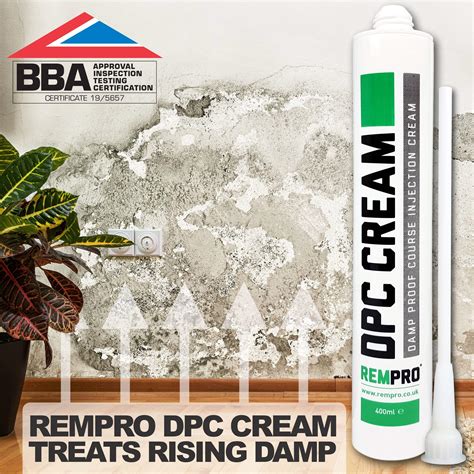 Buy Rempro 20 x 400ml DPC Damp Proofing Course Cream - Barrier ...