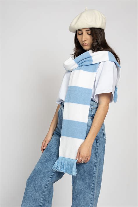 Sciarpa college azzurra - RAIS DESIGN - Rais Store