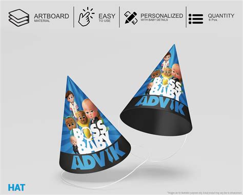 Boss Baby Theme Preferred Kit | Party Supplies India Online
