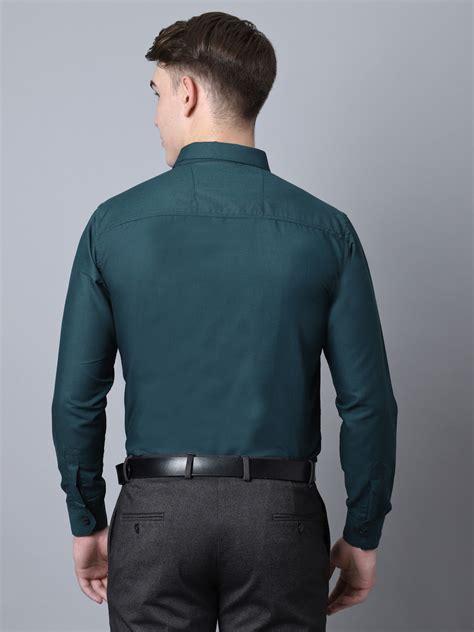 Majestic Man Versatile Solid Formal Shirt - Dark Green – houseofmajestic
