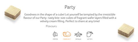Lago Mini Party Wafers Hazelnut Cream Sugar Free : Amazon.in: Grocery ...