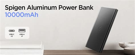 Alloy Power Bank (10,000mAh, 22.5W) with PD3.0 & QC3.0 – Spigen India