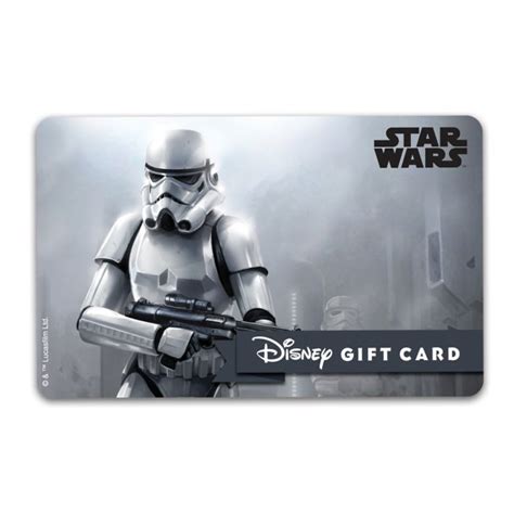 Stormtrooper Disney Gift Card – Star Wars | Disney Store