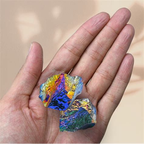 Black Titanium Aura Quartz Raw Stones - Premium Raw Crystal