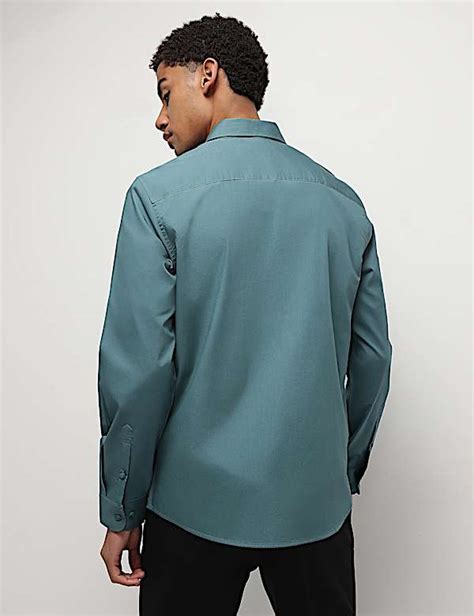 Buy Pure Cotton Full Sleeves Shirt at Marks & Spencer