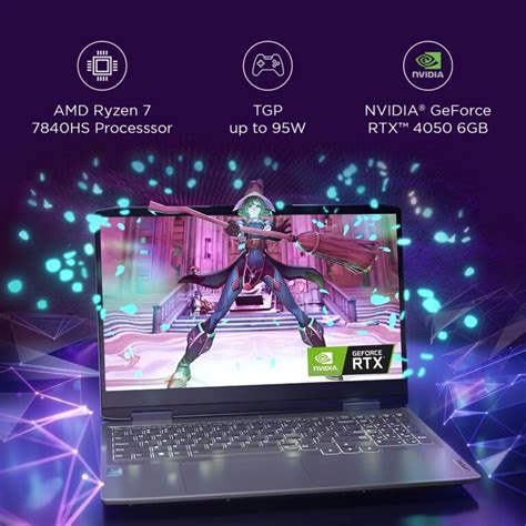 Lenovo LOQ 15APH8 82XT004JIN Launched in India ( AMD Ryzen 7 7840HS ...