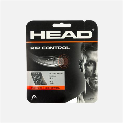 HEAD Rip Control tennis string 12 m black – Gambol