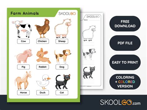 Animals Worksheet 的图像结果