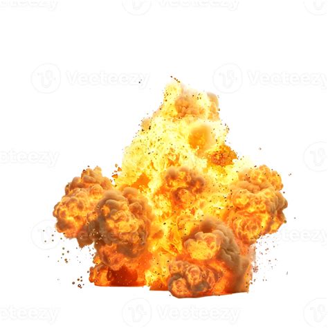 explosion Isolated on transparent background 50816425 PNG