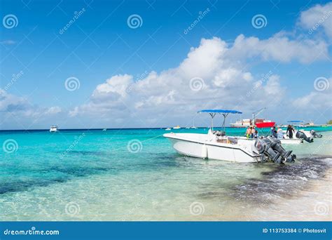 Grand Turk, Turks and Caicos Islands - December 29, 2015: Motor Boats ...