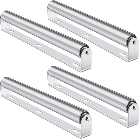 Buy Therwen 4 Pack 16" Long Roller and Bracket Set 1.5" Diameter Kayak ...