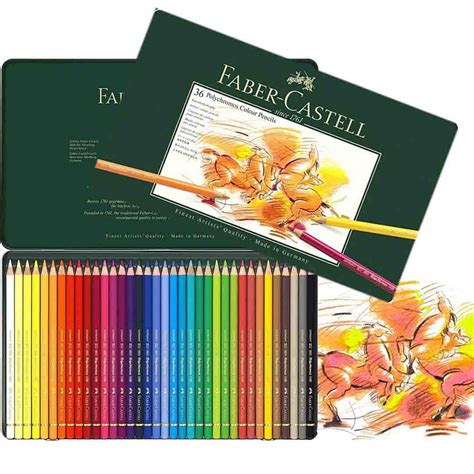 FABER-CASTEL Polychromos Artist Colouring Pencils Pack of 36‏ | Alsharq ...