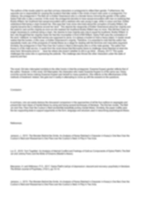 SOLUTION: How madness is shown in sylvia plaths the bell jar and ken keseys one flew over the ...