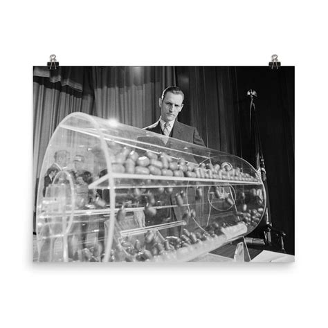 Vietnam Draft Lottery Capsules, Washington D C 1969 Poster Print - Etsy