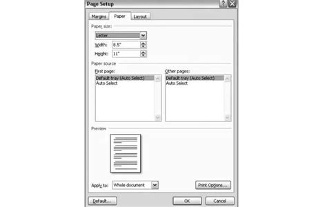 How to Remove Paper Setting Invalid 的图像结果