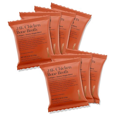 Amazon.com : Kroma Premium Chicken Bone Broth, Dairy & Gluten Free ...